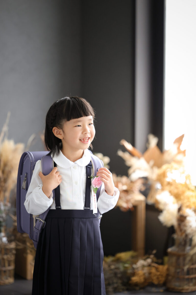 笠岡市柳生写真館-入学卒業写真撮影-スタジオ