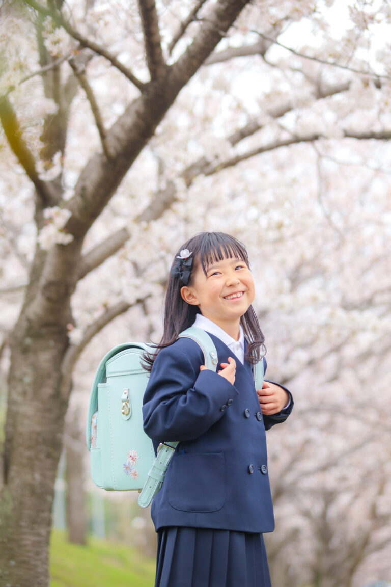 笠岡市柳生写真館-入学卒業写真撮影-桜ロケ