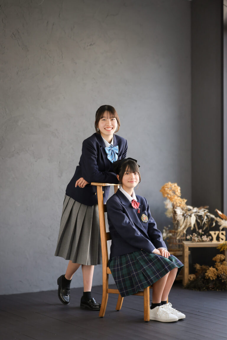 笠岡市柳生写真館-入学卒業写真撮影-スタジオ